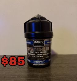 Champion Cutting Tool Twister 29 pc Brute Drill Set (1/16- 1/2 x 64)- Jobber