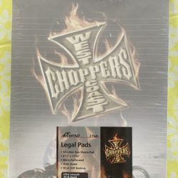 West coast chopper Legal Pads