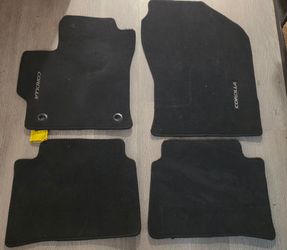 Touch corolla all weather mats