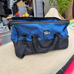 Ideal professional electricians or contractors tool bag,  never used