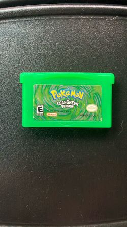 Pokemon Leaf Green GBA Authentic