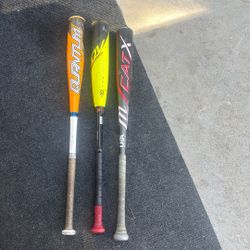 3 USA Bats, Little League.