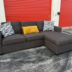 Create & Barrel Reversible Sectional Couch with Storage! ***Free CurbSide Delivery*** 