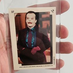 Carta Coleccionable Joker 1989