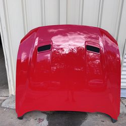 Ford Mustang Hood 2018 OEM FactoryRace Red PQ Excellent Shape