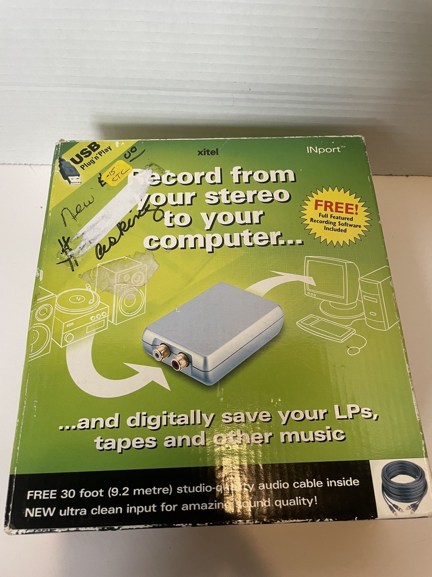 Xitel Record From Your Stereo