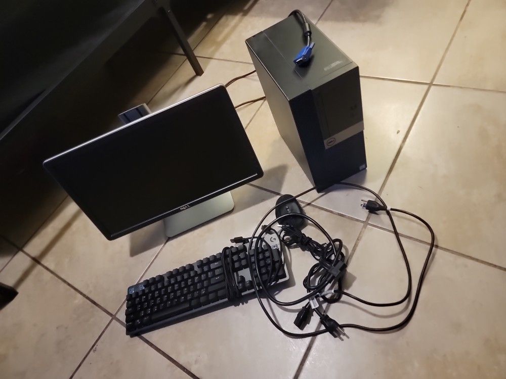 Dell Monitor With Dell PC