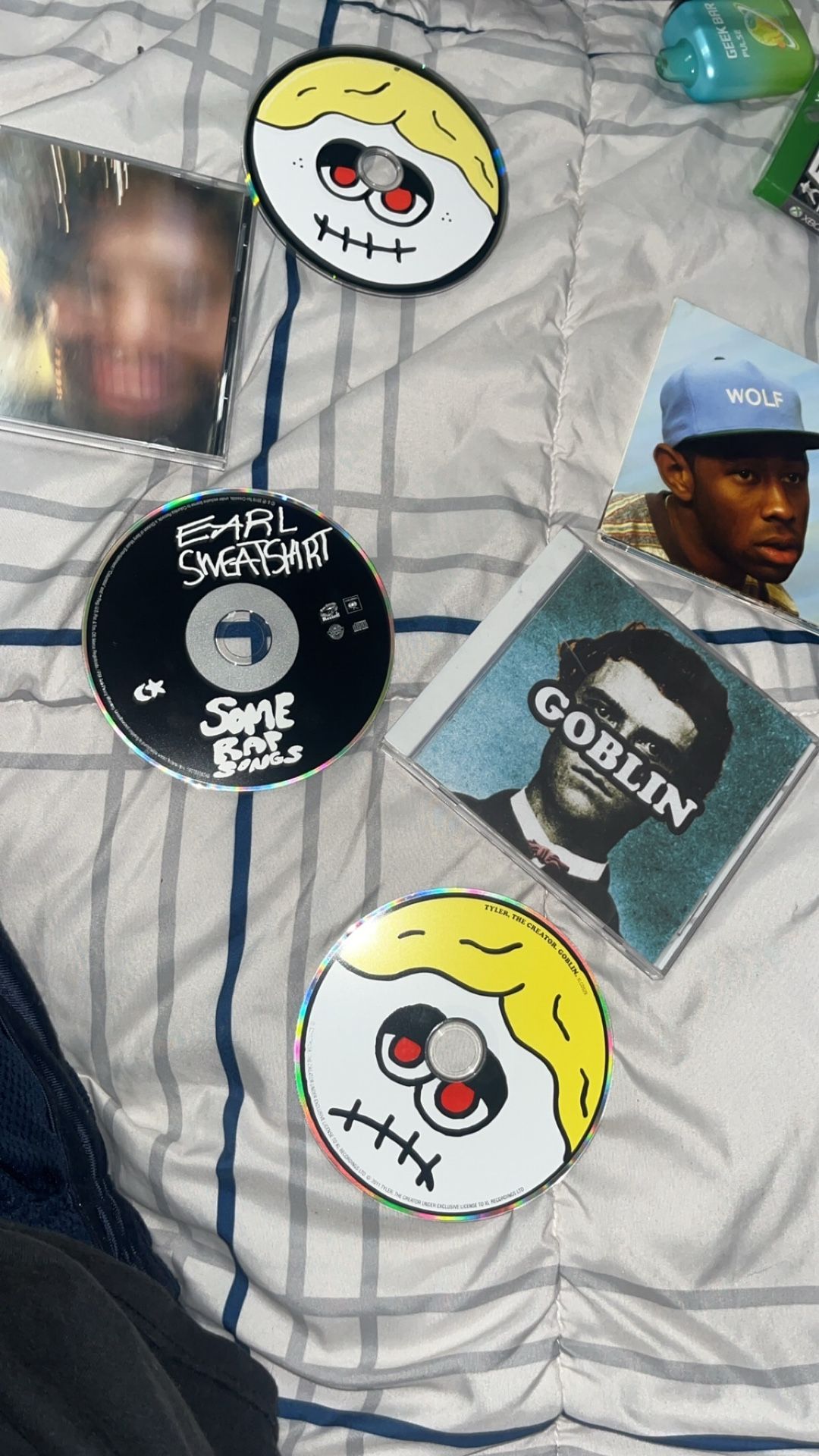 Ear Sweatshirt And Tyler The Creator CDs