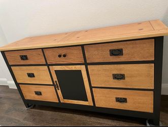 Beautiful rustic solid wood dresser
