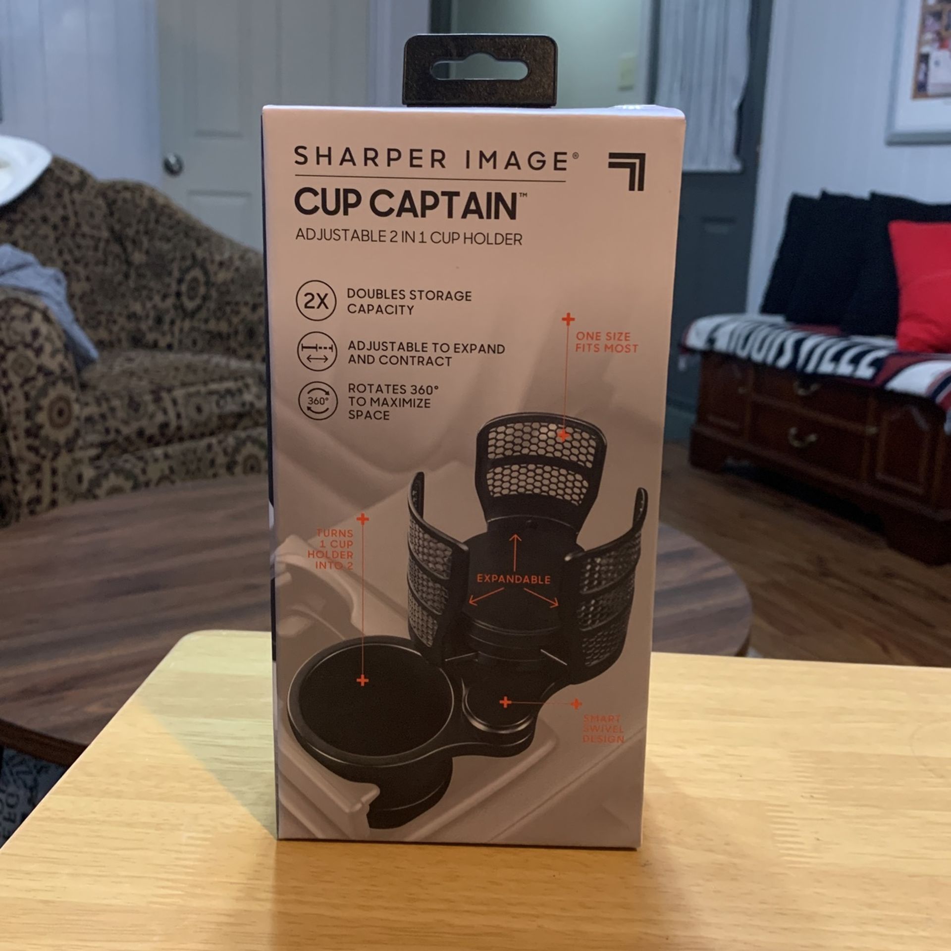 Cup captain by sharper image