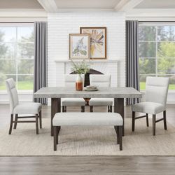 Mega sale! 7PCS Bartolo Collection Dining table set-now 998.00 free delivery 🚚