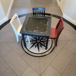 Pottery Barn Multi-use Play Table & Chairs