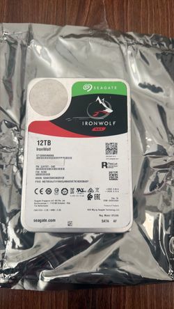 Seagate IronWolf 12TB NAS Internal Hard Drive ST12000VN0008