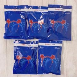 NWT 10 Fourth Of July Glowing Star Headbands