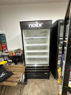 Turbo Air Commercial Reach In Merchandiser Refrigerator