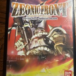 Zeonic Front Japanese Import PS2 Works On Japan Console