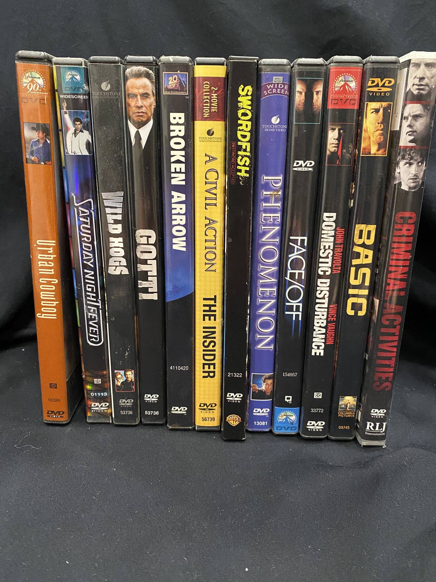 John Travolta: Various Movies