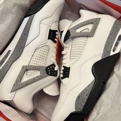 JORDAN 4’ WHITE CEMENT