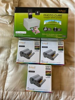 VuPoint Photo Cube Printer (new in box)