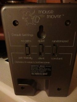 Sharper image MOUSE MOVER RODENT REPELLENT