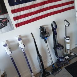 Shark tineco hoover vacuums all work great hold charge have battery's ect. 20 each or 100 for all 6