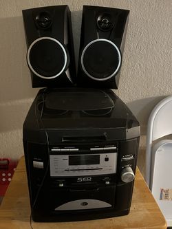 Durabrand 5 CD Home Stereo System.