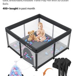 Baby play pen with mat 50*50 