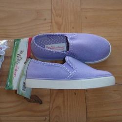 Brand New American Girl Multi Patch Sneakers - Purple Size 10 Toddler