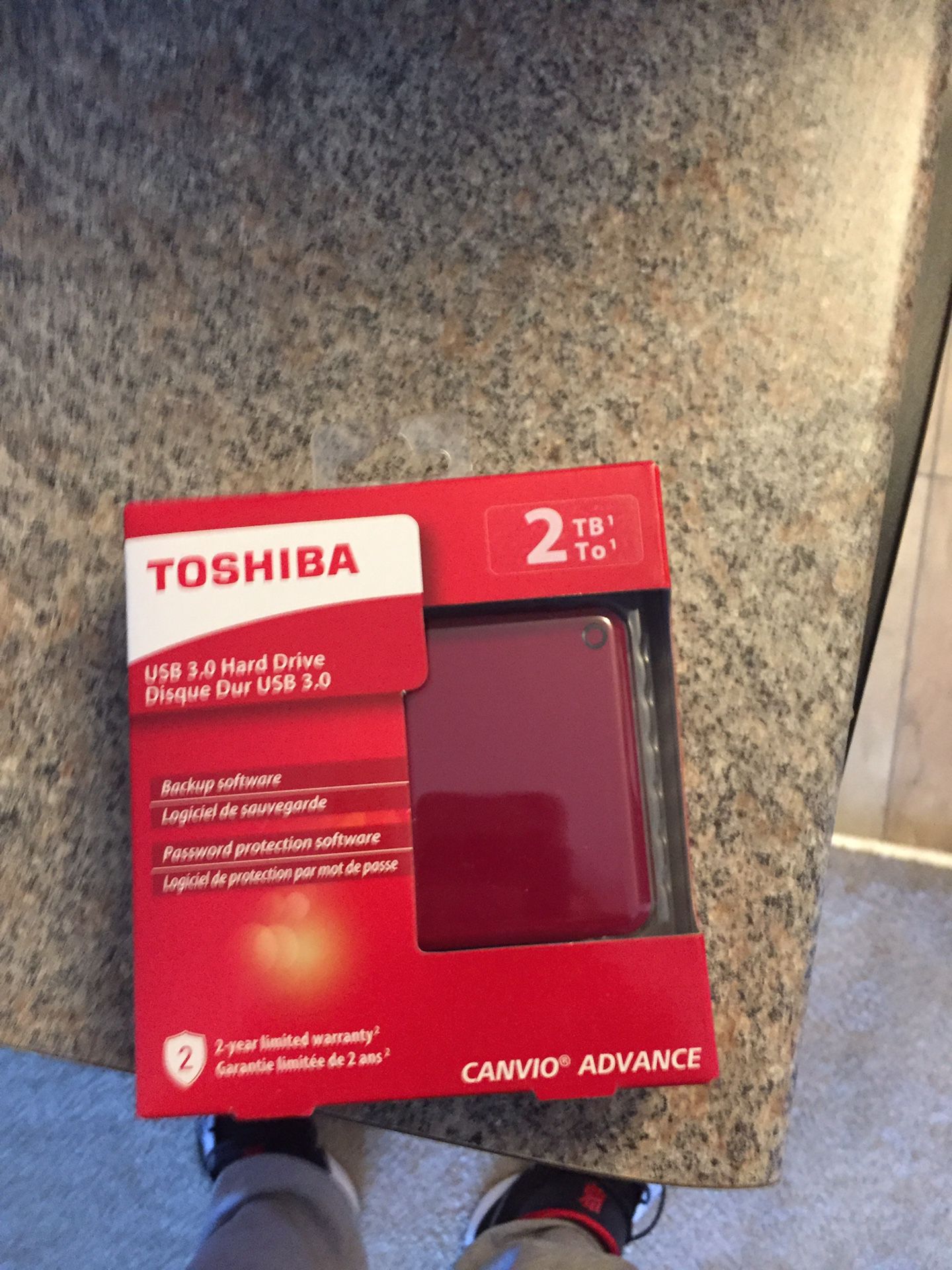 Toshiba 2 TB External Hard drive