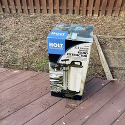 HOLT INDUSTRIES 2.3 Gallon Manual Fluid Extractor