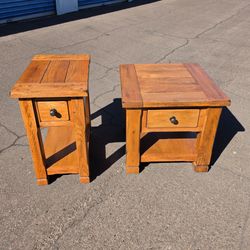 Two end tables in good condition