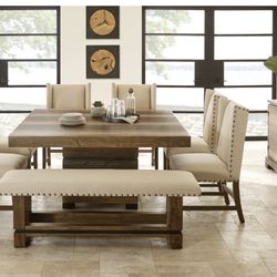 Dining Table With 6 Chairs 