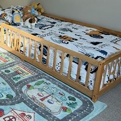Twin Floor Bed Frame 