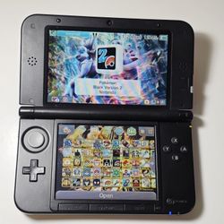 Blue Nintendo 3DS XL 64gb With Pokemon Bank & More 