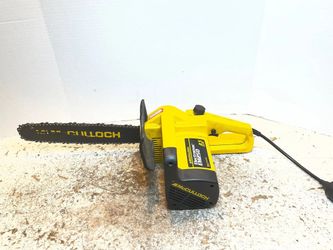 McCulloch Eager Beaver 14" corded electric chainsaw
