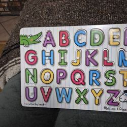 Melissa And Doug Alphebet Puzzle