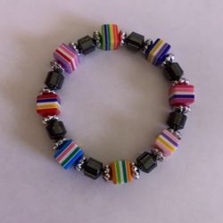 "CANDY LOOK" STRETCH BRACELET  New!  Fashion Jewelry
