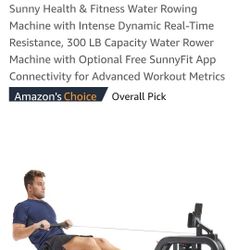 Water Rowing Machine 