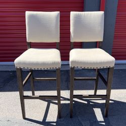 Restoration Hardware 18th C. Georgian Bar Stools