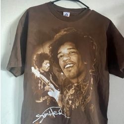 Vintage 90s y2k jimie hendrix shirt