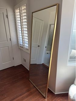 West Elm Floor Mirror