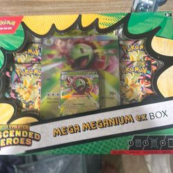 Mega evolution ascended hero’s mega meganium ex box