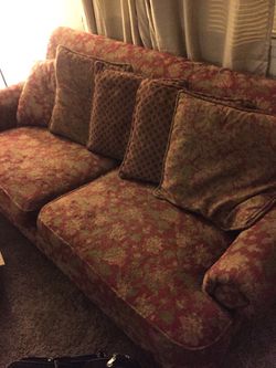 Couch and Oversized chair