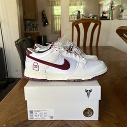 Nike Dunk Low Protro Kobe Bryant Lower Merion Home Size 11
