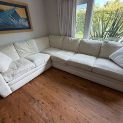 Sofa L Shaped Sectional - FREE -