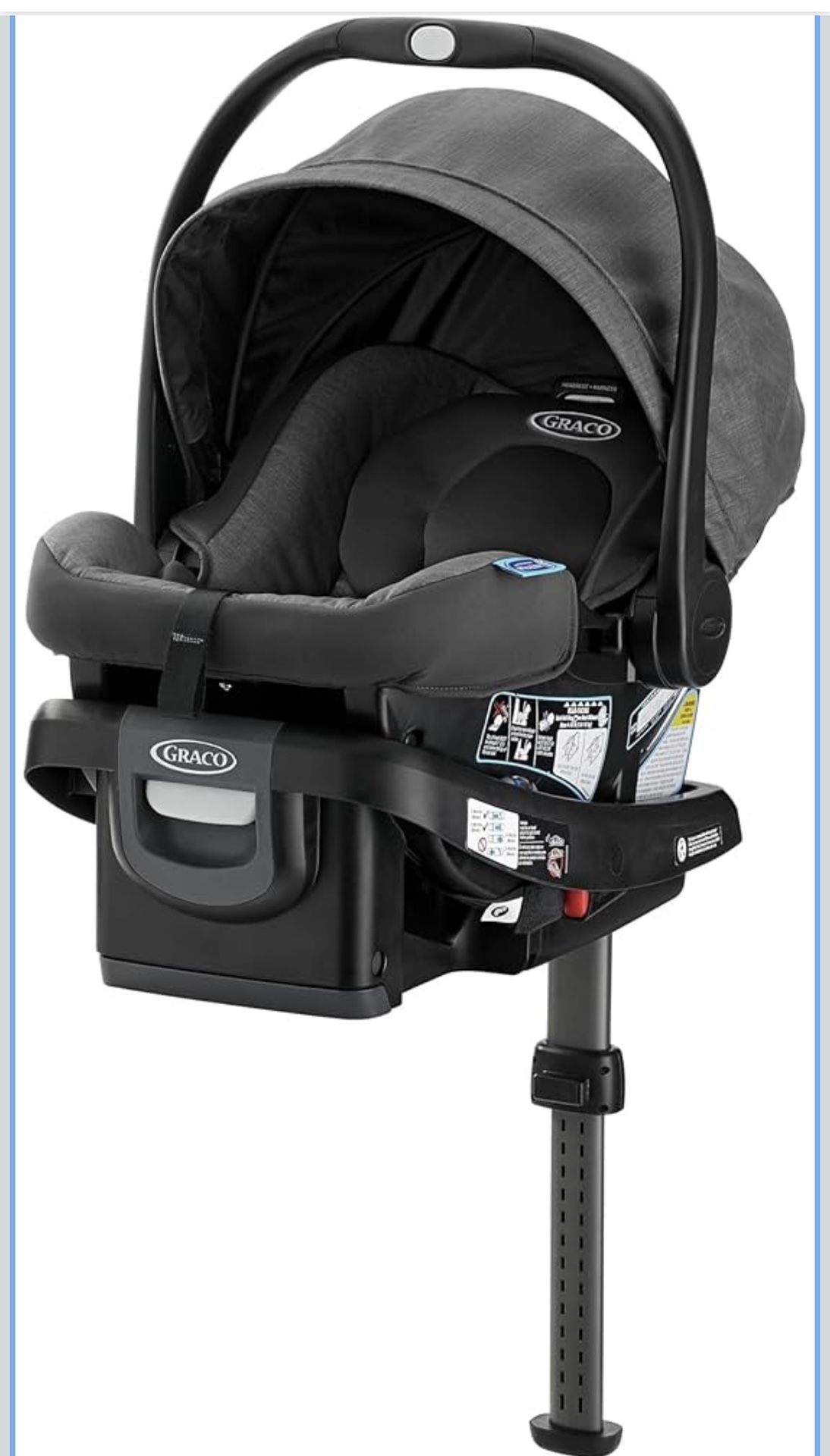 New! Graco SnugRide 35 DLX Infant Car Seat ft. Load Leg Technology
