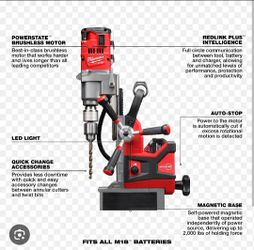 Milwaukee M18 FUEL Magnetic Drill Press