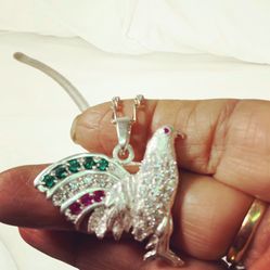 Rooster Mexican Silver 925