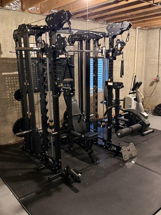 Rato Rack NEW 1:1 & 2:1 RATIO SQUAT RACK SMITH MACHINE GYM - FREE DELIVERY for ...