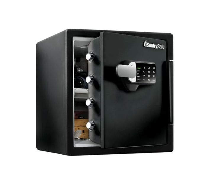 SentrySafe SFW123TTC Fire-Resistant and Water-Resistant Safe with Keypad Lock, 1.23 cu. ft.